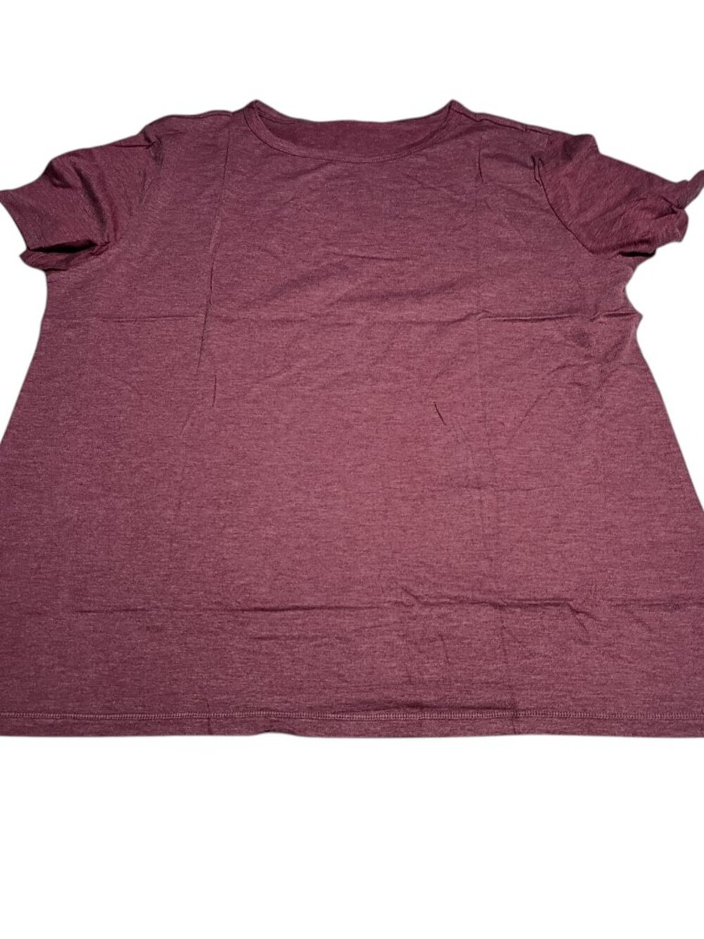Sunbs Women’s Plus-Size Basic Short-Sleeve Crew Neck T-Shirt Size 2XL